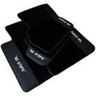 Black Mats For BMW M8 F93 4-door Gran Coupe No Steps Edition - AutoWin