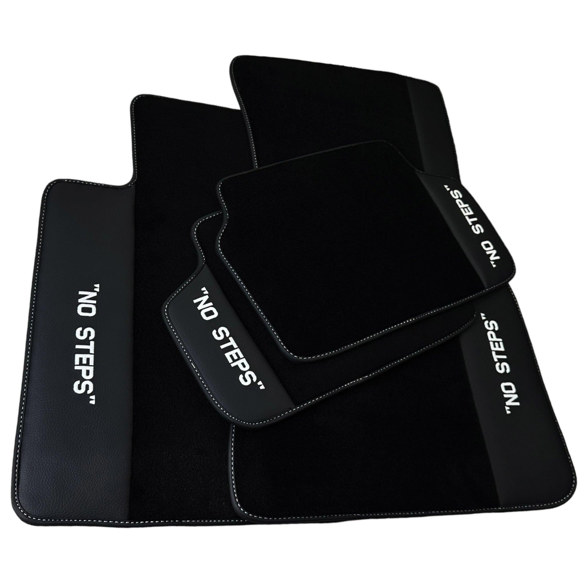Black Mats For BMW M8 F93 4-door Gran Coupe No Steps Edition - AutoWin