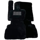 Black Sheepskin Floor Mats For Mercedes Benz S-Class C217 Coupe (2014-2023) | ER56 Design - AutoWin
