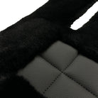 Black Sheepskin Floor Mats For Mercedes Benz S-Class W126 (1979-1991) | ER56 Design - AutoWin