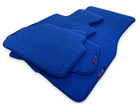 Blue Floor Mats For BMW 1 Series E82 With M Package - AutoWin