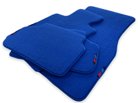Blue Floor Mats For BMW 3 Series E93 With M Package - AutoWin