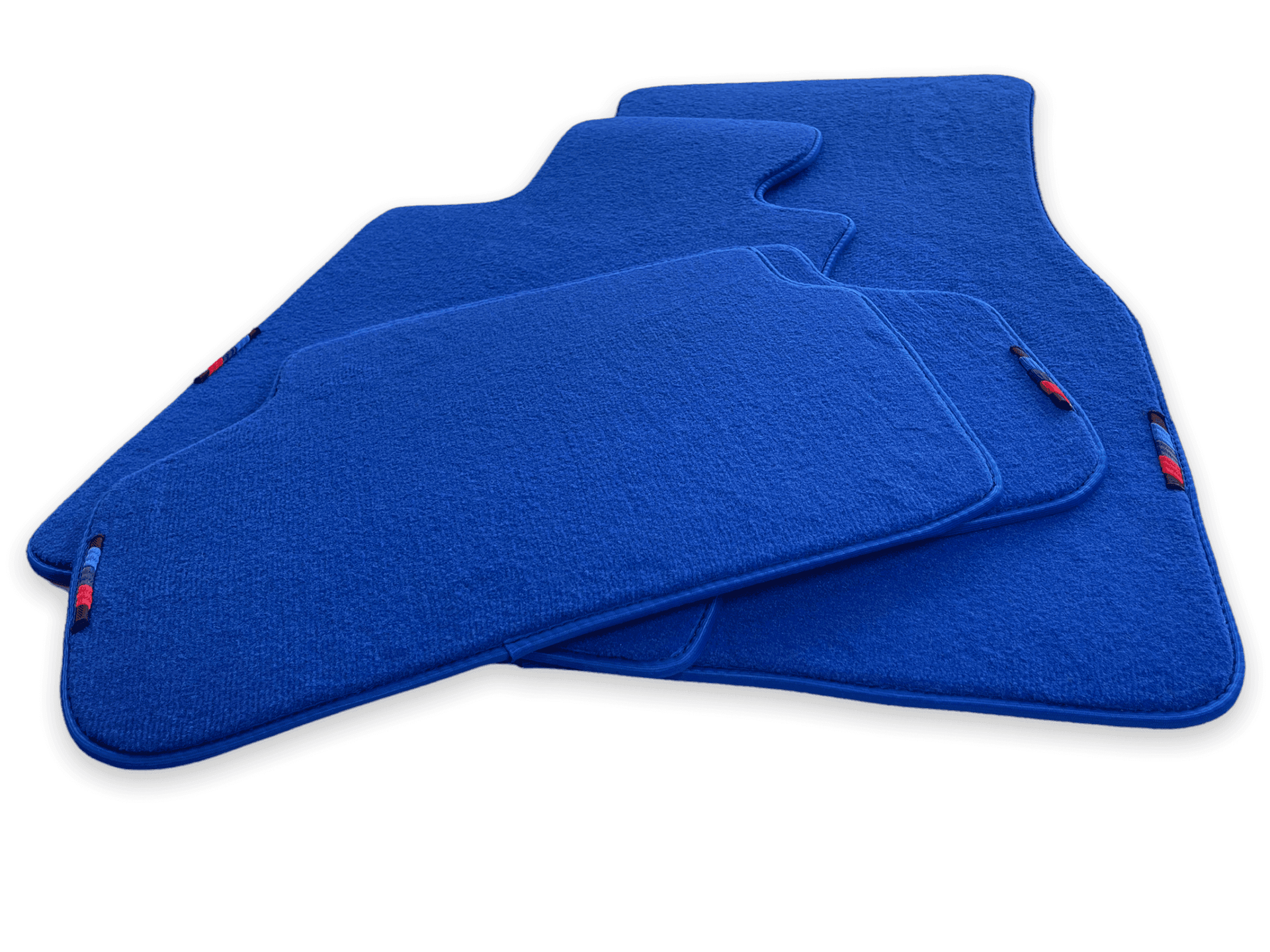 Blue Floor Mats for BMW iX (2022-2024) with M Package - AutoWin
