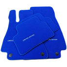 Blue Floor Mats For Mercedes Benz A-Class W176 (2012-2018) | Limited Edition - AutoWin
