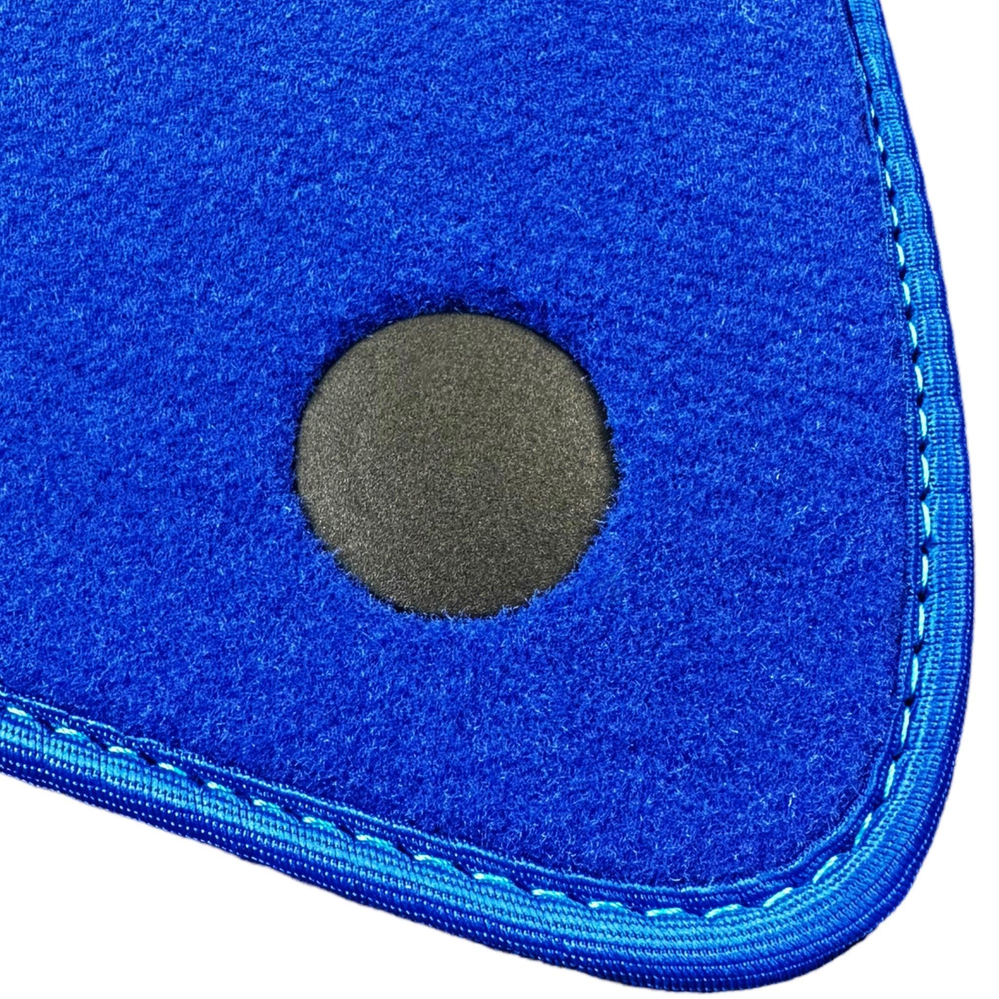 Blue Floor Mats For Mercedes Benz A-Class W176 (2012-2018) | Limited Edition - AutoWin