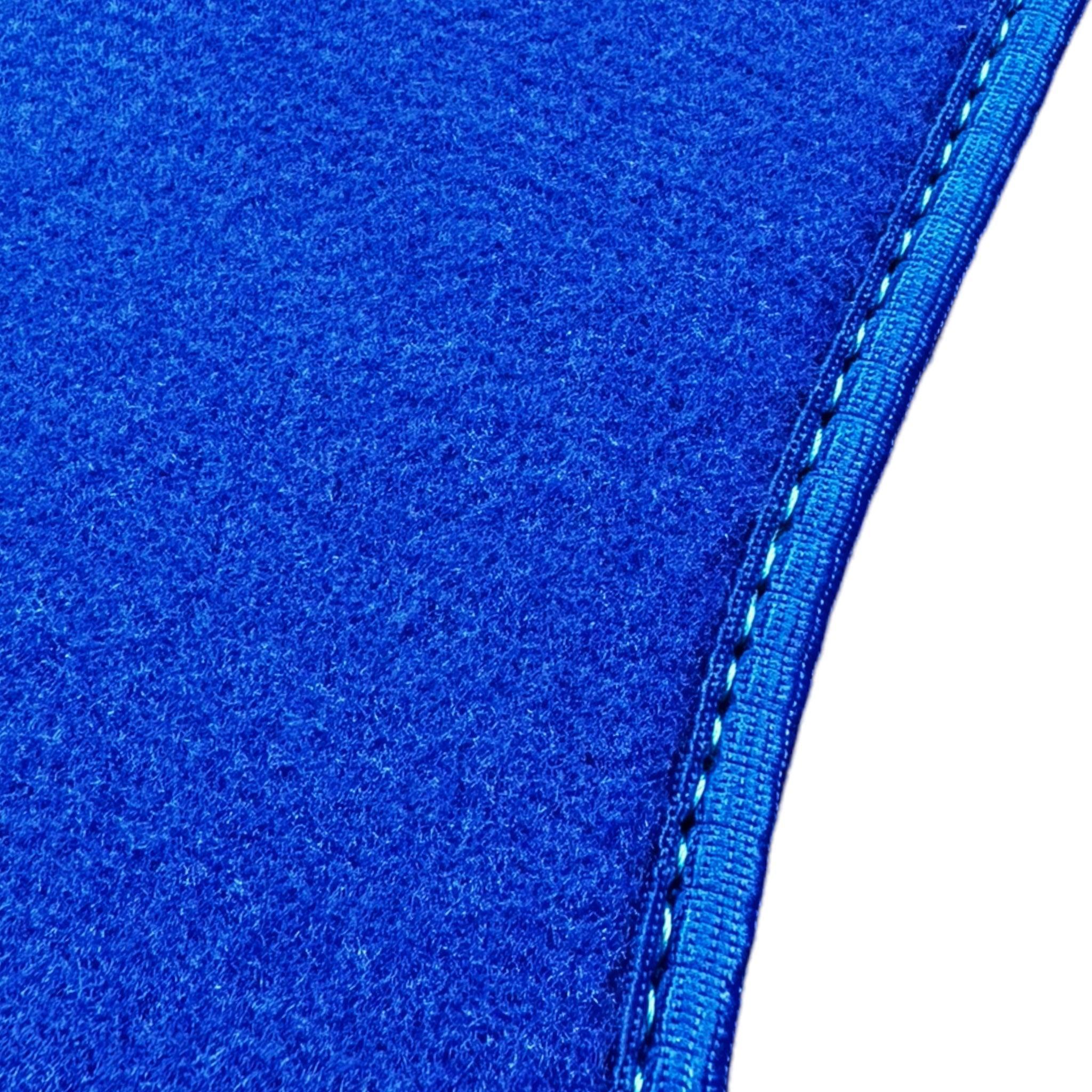 Blue Floor Mats For Mercedes Benz A-Class W176 (2012-2018) | Limited Edition - AutoWin