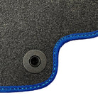 Blue Floor Mats For Mercedes Benz A-Class W176 (2012-2018) | Limited Edition - AutoWin