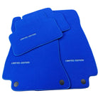 Blue Floor Mats For Mercedes Benz A-Class W176 (2012-2018) | Limited Edition - AutoWin
