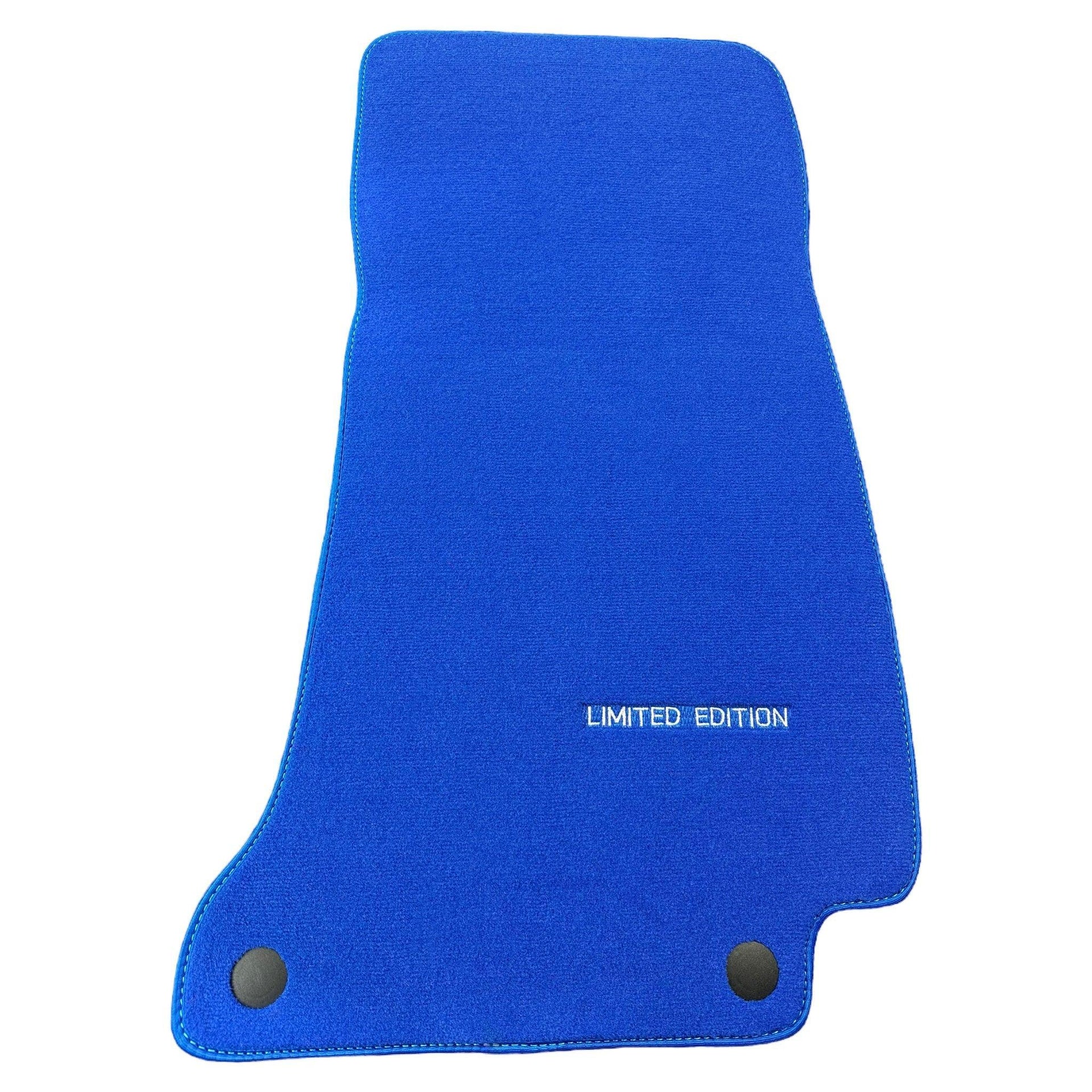 Blue Floor Mats For Mercedes Benz CLS-Class C218 Coupe (2011-2014) | Limited Edition - AutoWin