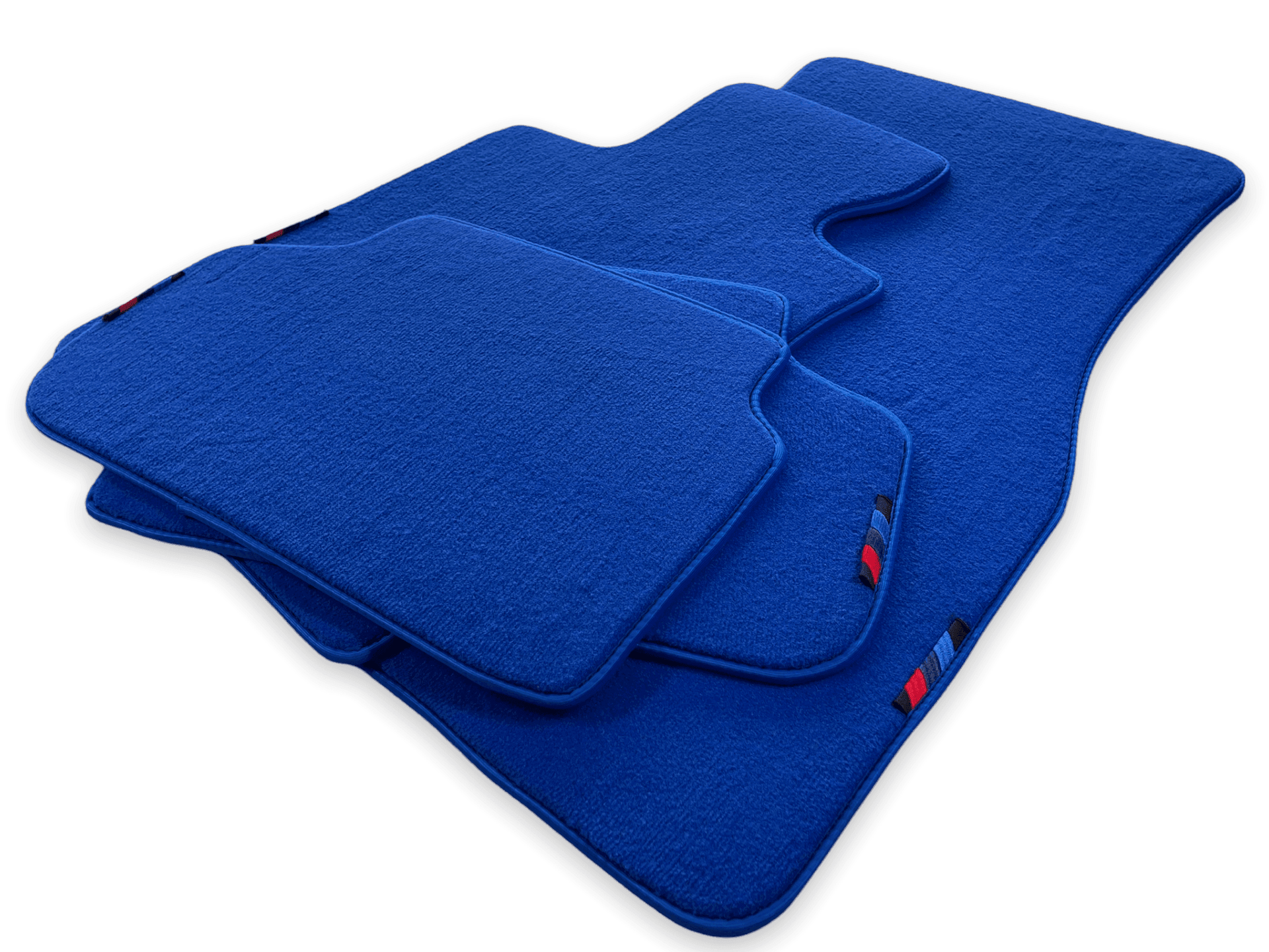 Blue Mats For BMW 3 Series E46 Convertible With M Package - AutoWin