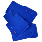 Blue Mats For BMW 3 Series E46 Convertible With M Package - AutoWin