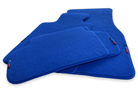 Blue Floor Mats for BMW  iX1 - U11 SUV With M Package