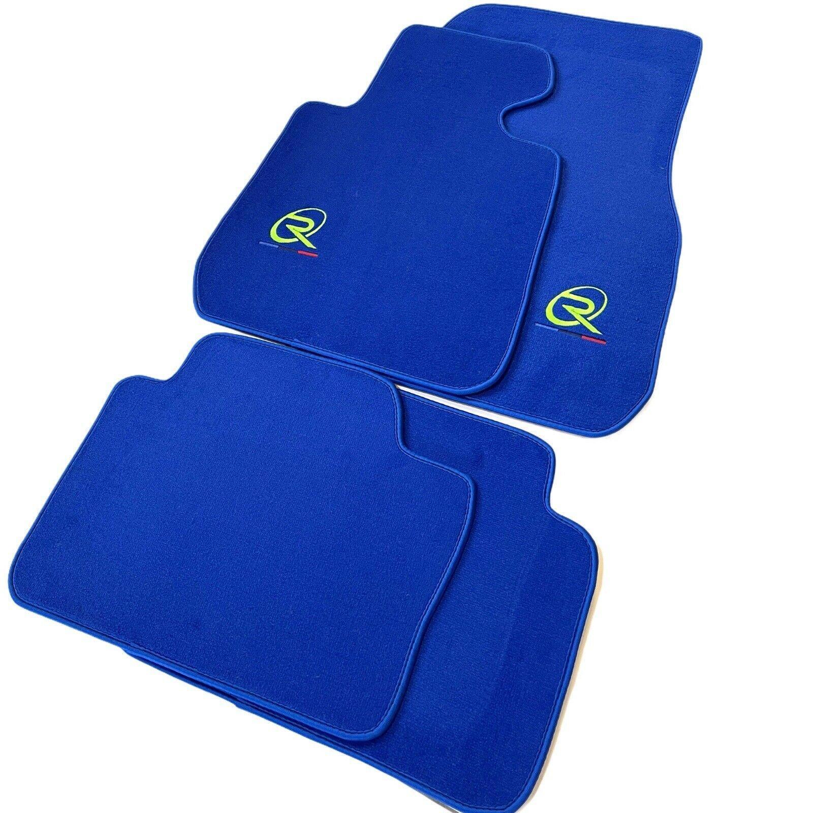 Blue Mats For BMW M6 E64 Convertible Tailored Set Perfect Fit - AutoWin