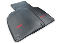 Carbon Fiber Leather Floor Mats for Audi R8 2015-2023 ER56 Design - AutoWin