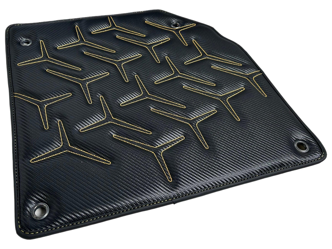 Carbon Leather Floor Mats for Lamborghini Aventador SV - AutoWin