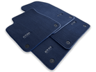 Dark Blue Floor Mats for Audi A6 - C6 Allroad Quattro (2006-2008) | ER56 Design - AutoWin