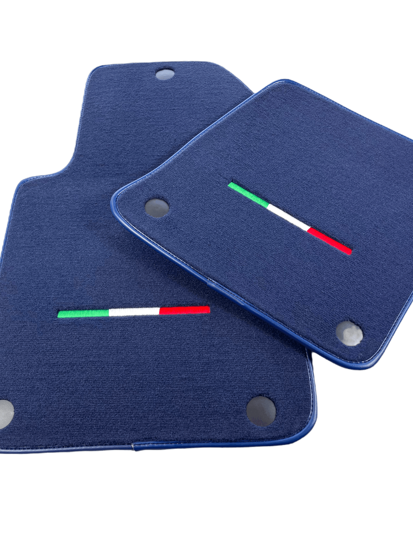 Dark Blue Floor Mats For Ferrari 599 Coupe 2006-2012 Italian Edition - AutoWin