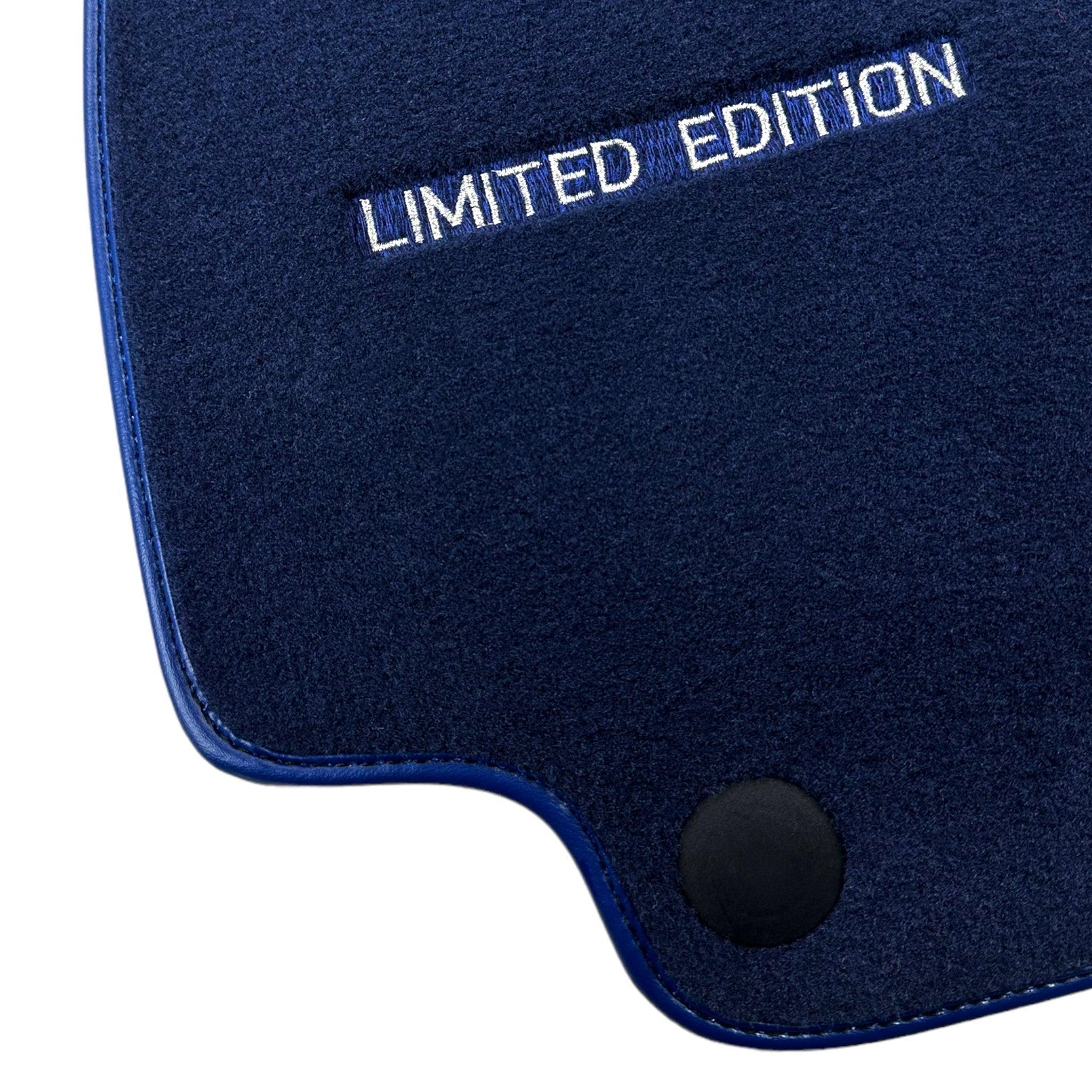 Dark Blue Floor Mats For Mercedes Benz E-Class S213 Estate (2016-2020) | Limited Edition - AutoWin