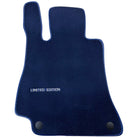 Dark Blue Floor Mats For Mercedes Benz E-Class W213 Sedan (2020-2023) Hybrid | Limited Edition - AutoWin