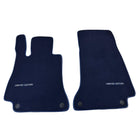 Dark Blue Floor Mats For Mercedes Benz E-Class W213 Sedan (2020-2023) Hybrid | Limited Edition - AutoWin