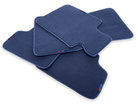 Dark Blue Mats For BMW M5 E60 With M Package - AutoWin