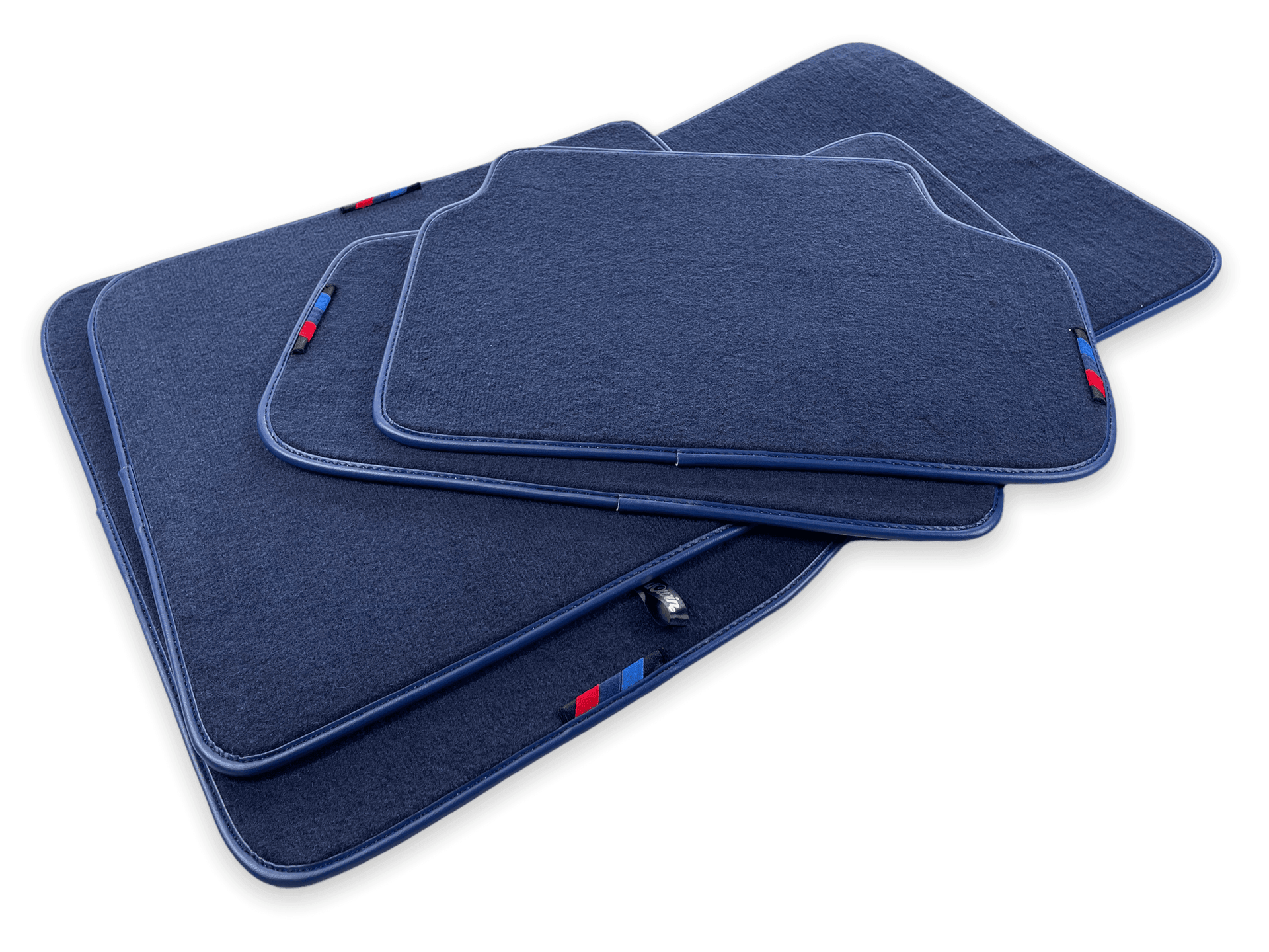 Dark Blue Mats For BMW M6 E63 Coupe With M Package - AutoWin