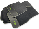 Floor Mats For BMW 5 Series F10 Carbon Leather Er56 Design - AutoWin