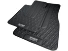 Floor Mats For BMW 7 Series E32 Black Leather Er56 Design - AutoWin