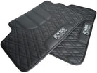 Floor Mats For BMW 7 Series E32 Black Leather Er56 Design - AutoWin