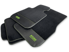 Floor Mats For BMW M3 F80 Series Carbon Leather Er56 Design - AutoWin