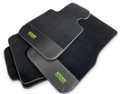 Floor Mats For BMW M3 F80 Series Carbon Leather Er56 Design - AutoWin