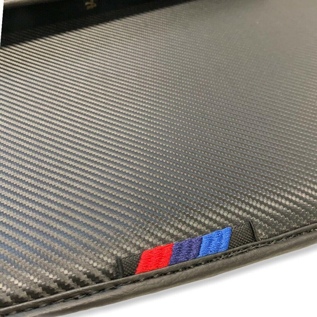 Floor Mats For BMW M6 E24 Autowin Brand Carbon Fiber Leather - AutoWin