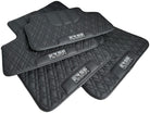 Floor Mats For BMW M8 F93 4-door Gran Coupe Black Leather Er56 Design - AutoWin