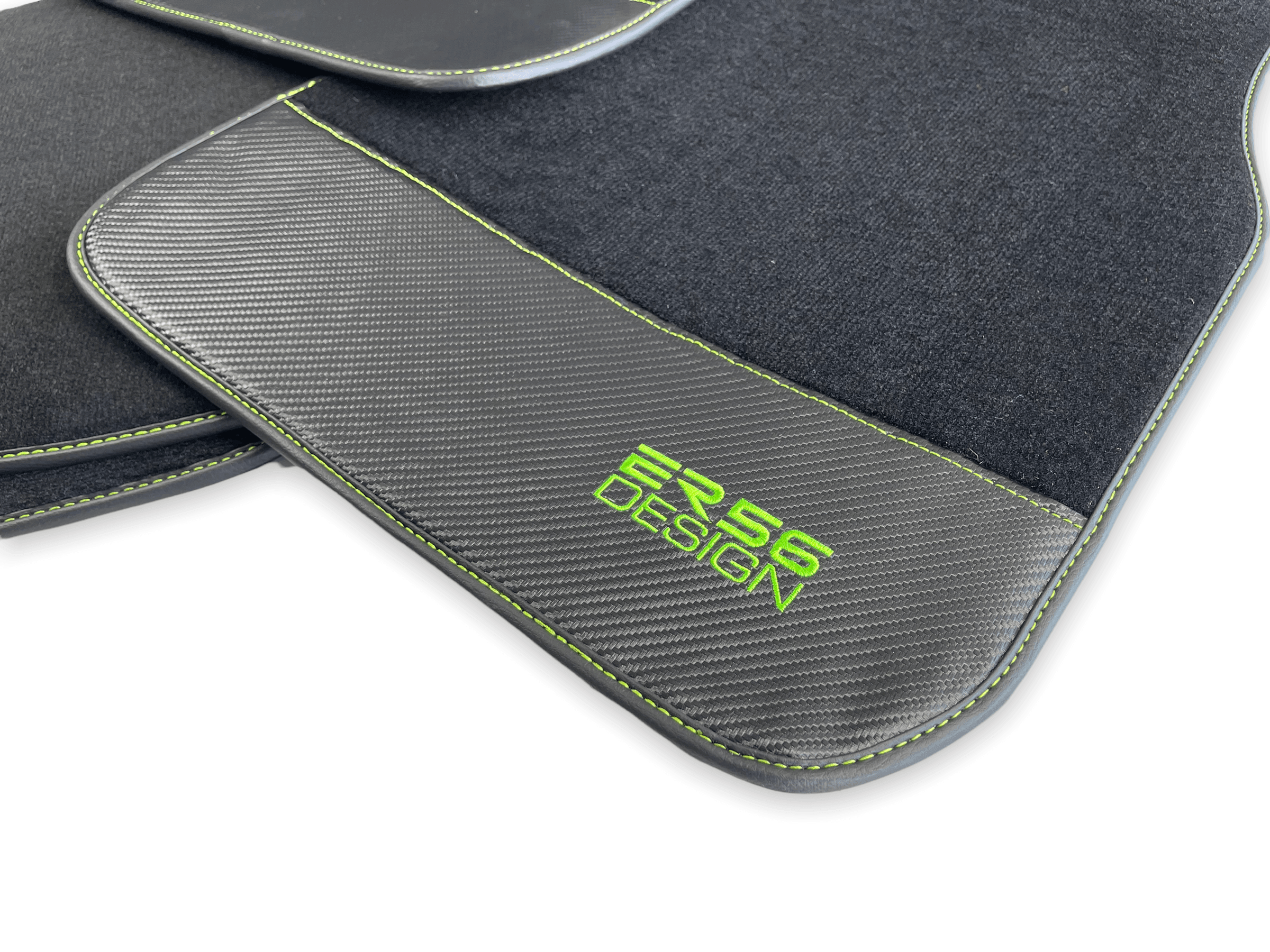 Floor Mats For BMW X4 Series F26 Carbon Leather Er56 Design - AutoWin
