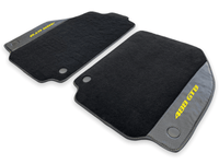 Floor Mats For Ferrari 488 GTB 2015-2022 Carpet With Carbon Fiber - AutoWin