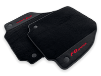 Floor Mats For Ferrari F8 Spider 2019-2022 Red Italian Edition - AutoWin
