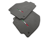 Floor Mats For Ferrari F8 Tributo (2019-2023) Gray Italian Edition - AutoWin