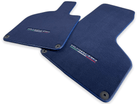 Floor Mats for Lamborghini Huracan Dark Blue Color - AutoWin