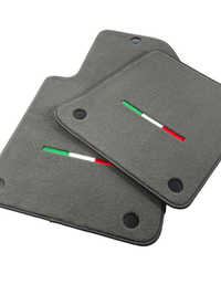Gray Floor Mats For Ferrari 599 Coupe 2006-2012 Italian Edition - AutoWin