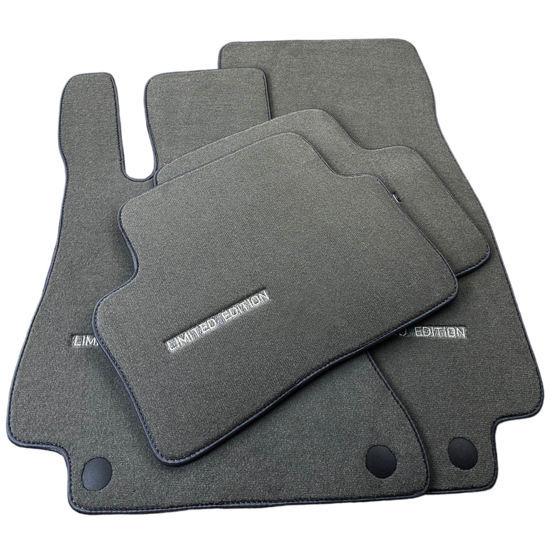 Gray Floor Mats For Mercedes Benz C-Class S204 Estate (2007-2014) | Limited Edition - AutoWin