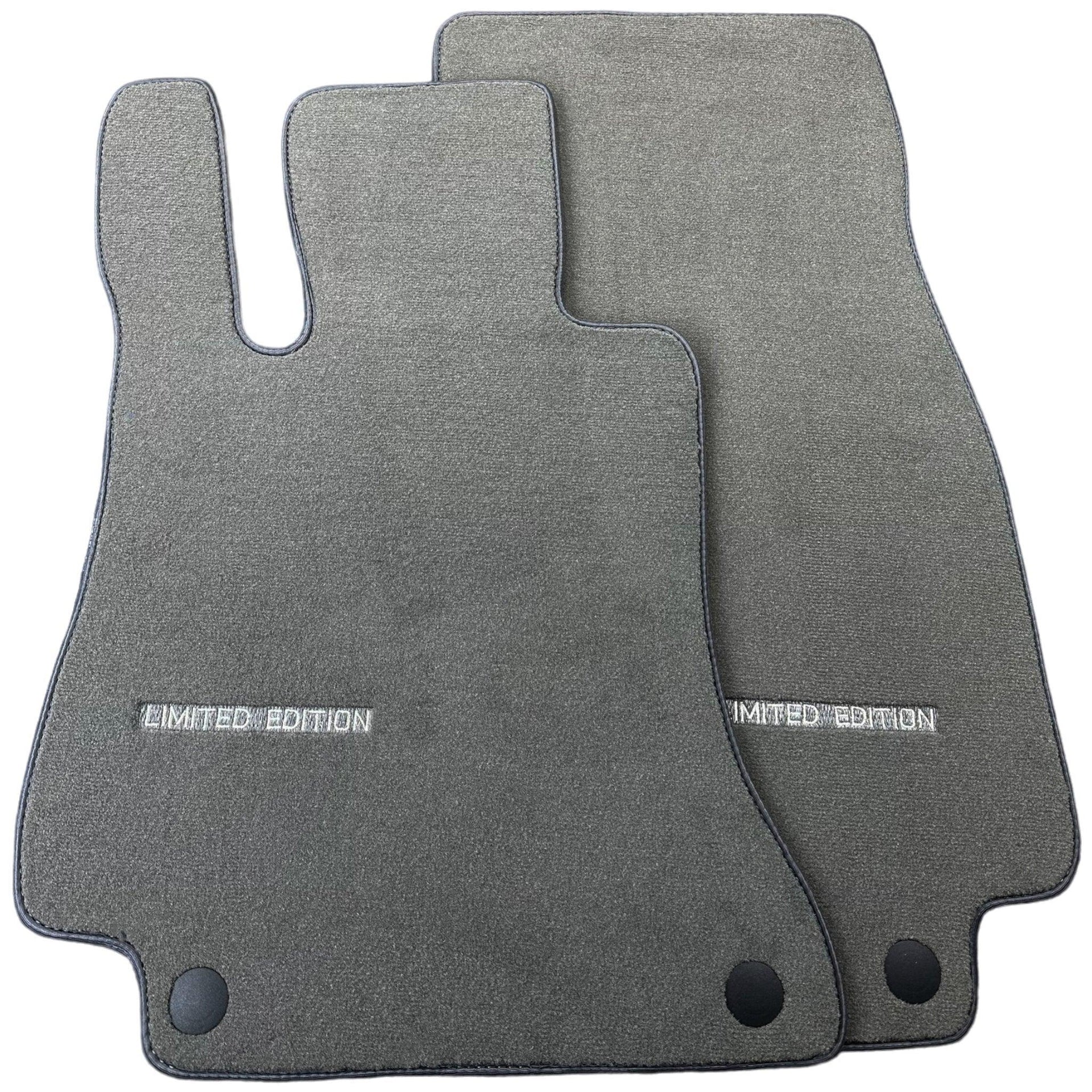 Gray Floor Mats For Mercedes Benz C-Class W203 Sedan 4Matic (2000-2007) | Limited Edition - AutoWin