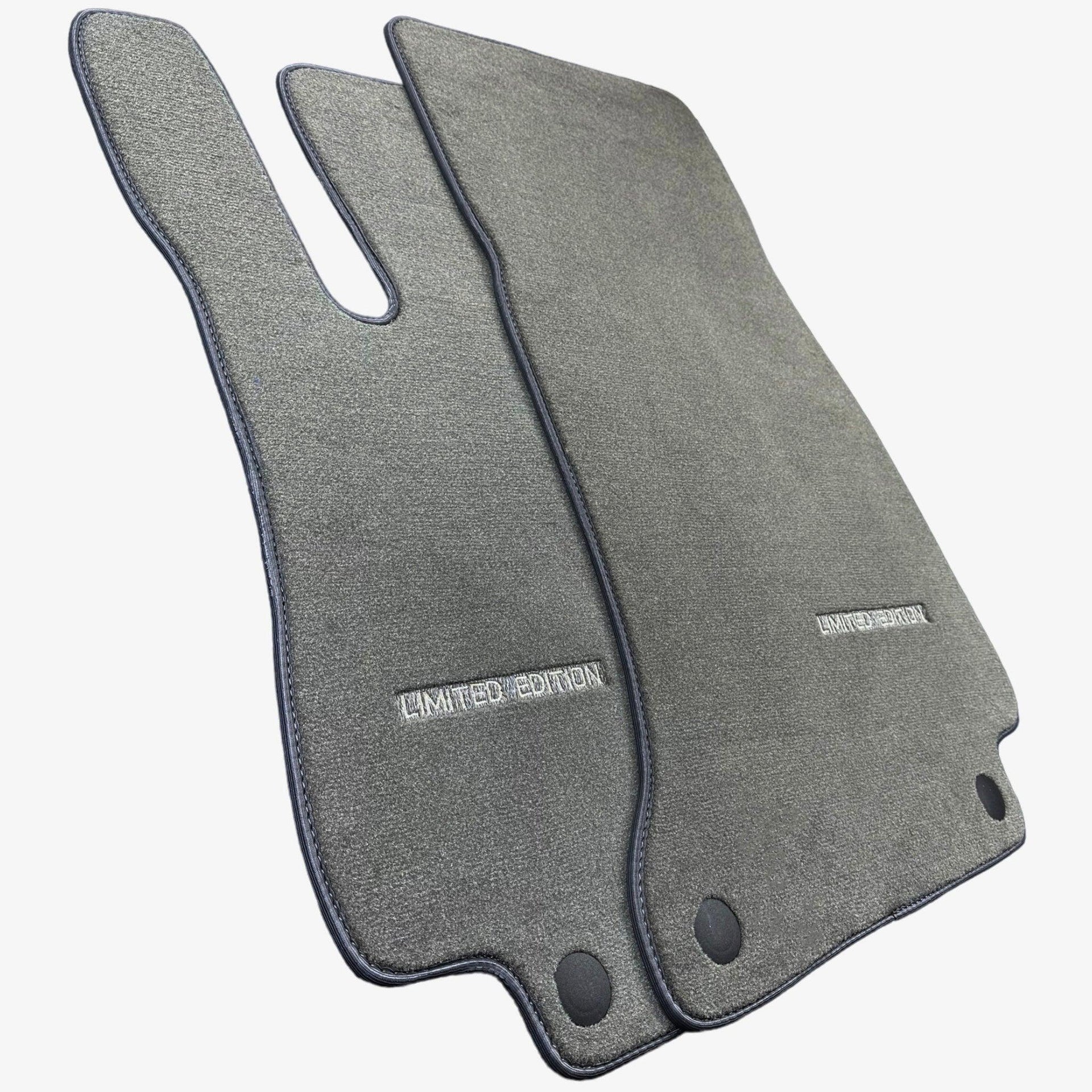 Gray Floor Mats For Mercedes Benz CLA-Class X117 Shooting Brake (2015-2019) | Limited Edition - AutoWin