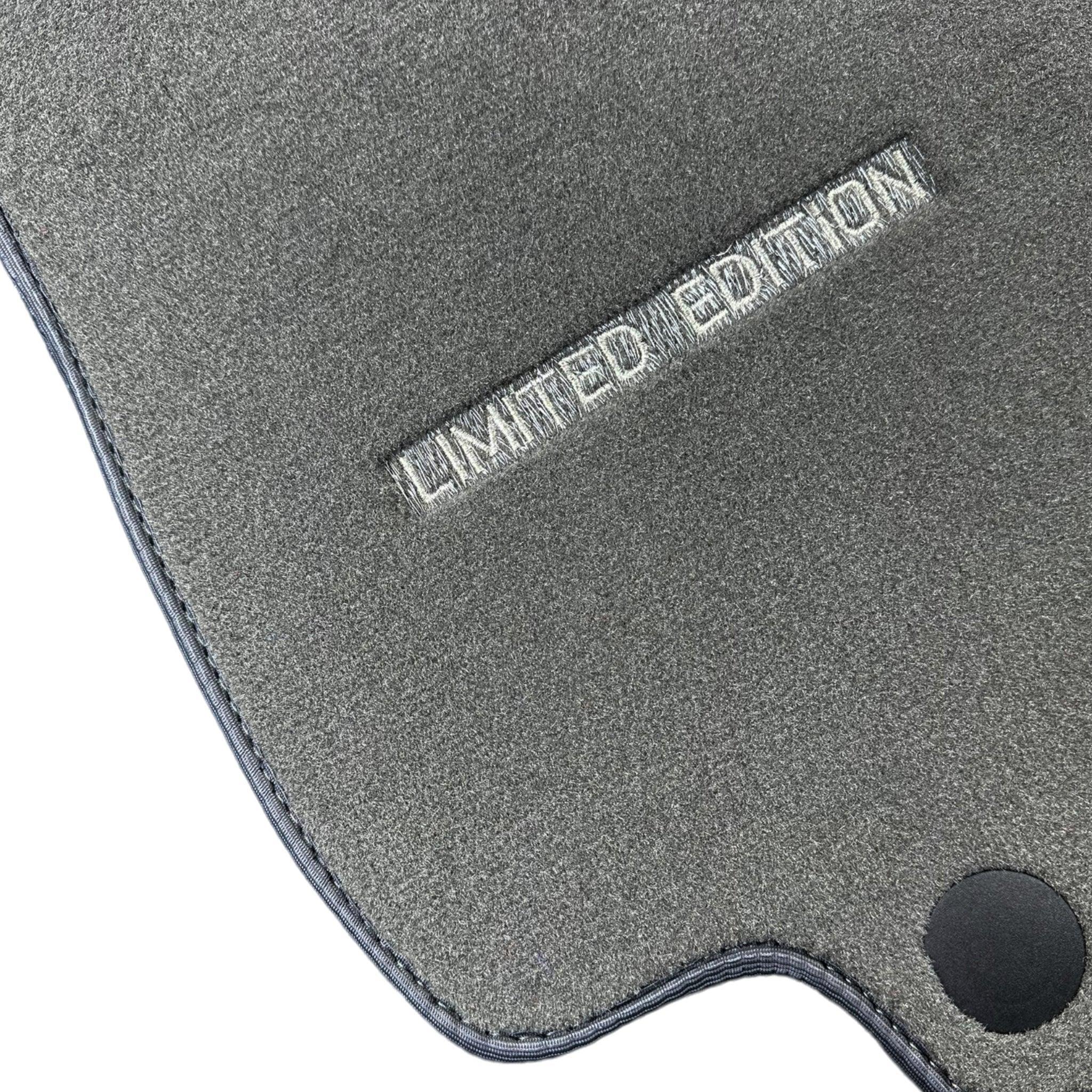 Gray Floor Mats For Mercedes Benz CLK-Class A209 Convertible (2003-2010) | Limited Edition - AutoWin