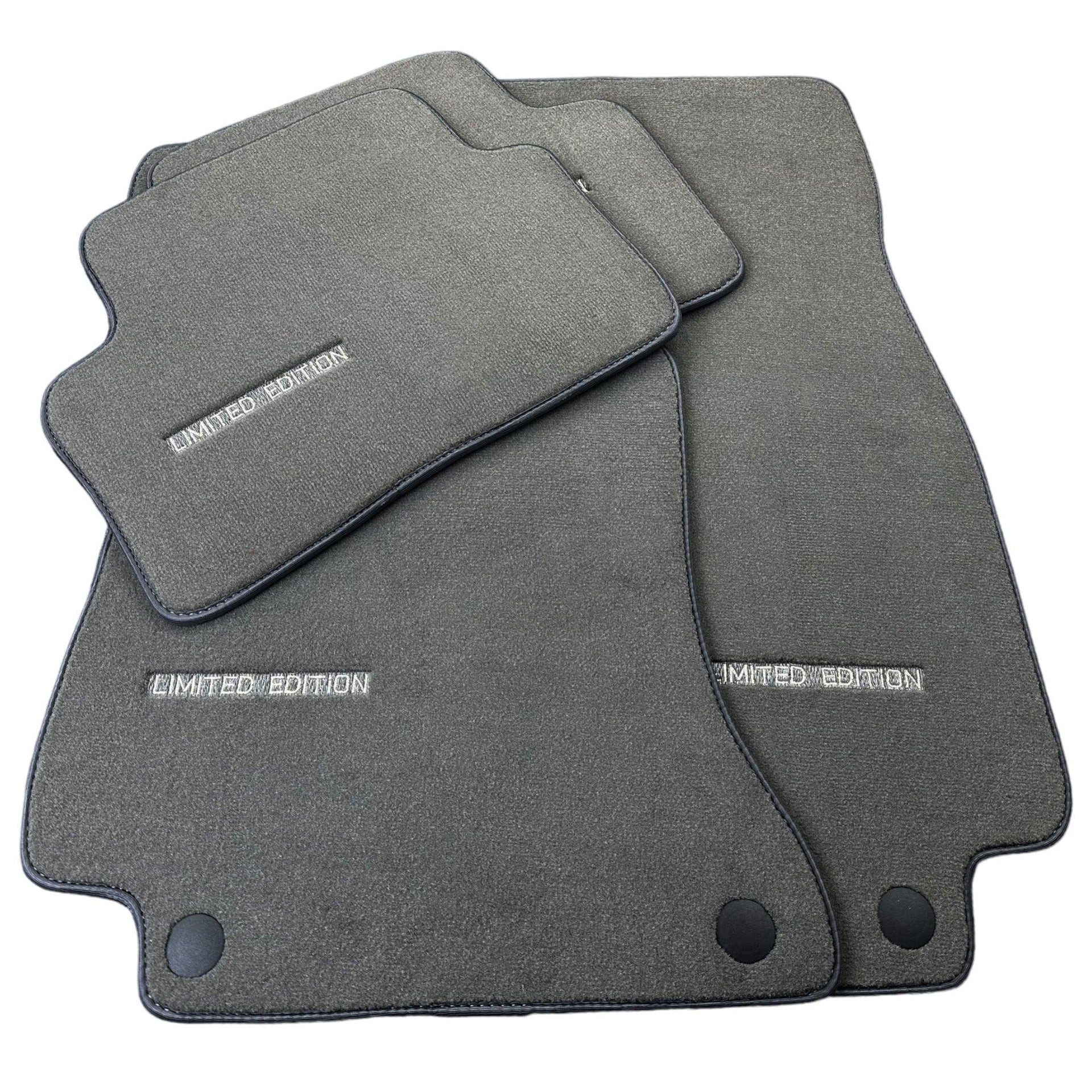 Gray Floor Mats For Mercedes Benz E-Class A207 Convertible Facelift (2013-2017) | Limited Edition - AutoWin
