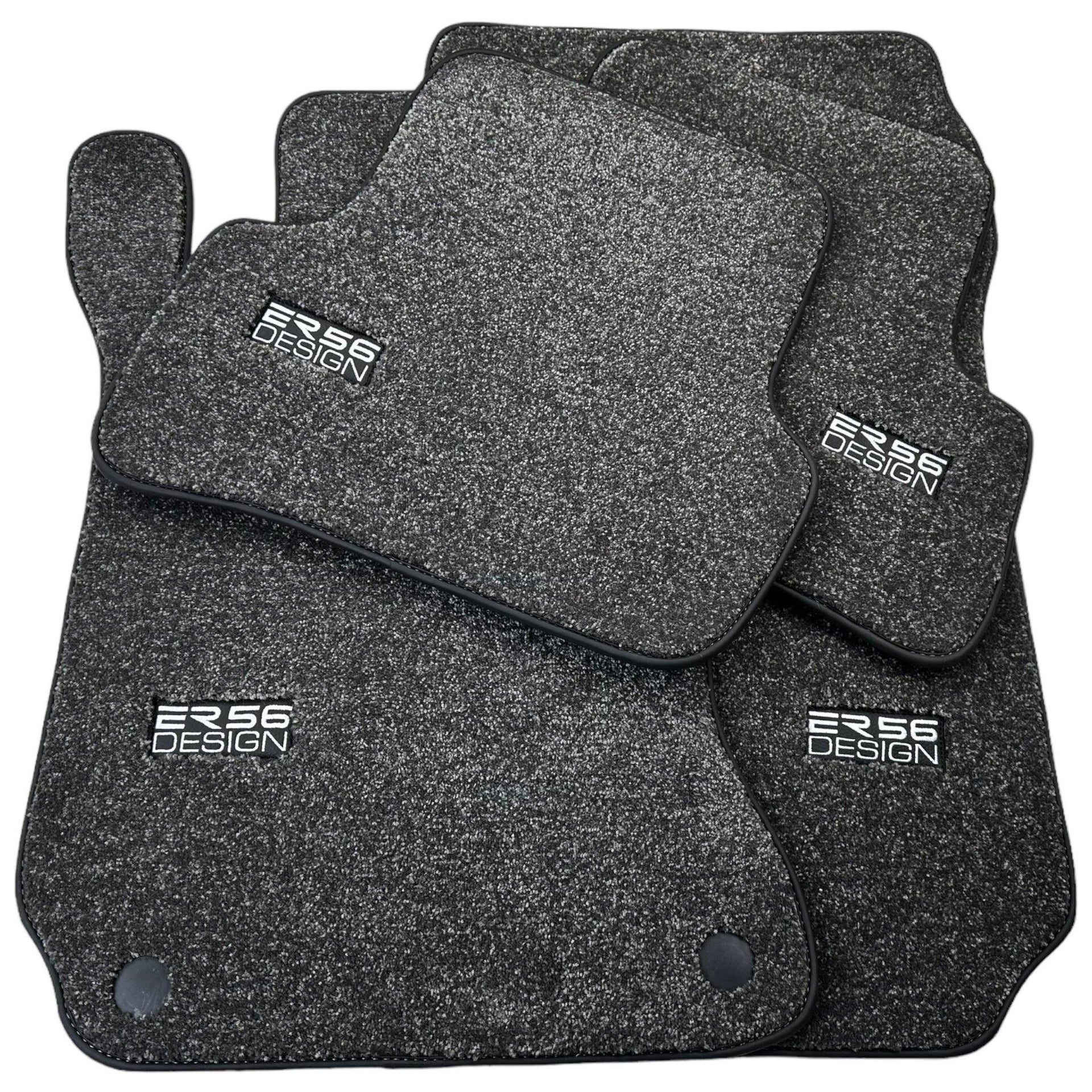 Gray Luxury Floor Mats For Mercedes Benz EQC-Class N293 (2019-2023) | ER56 Design - AutoWin