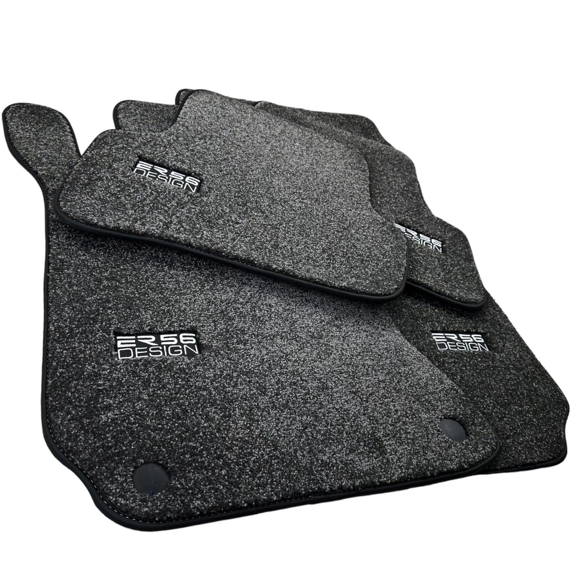 Gray Luxury Floor Mats For Mercedes Benz EQS-Class V297 (2021-2023) | ER56 Design - AutoWin