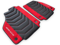 Leather Floor Mats For Ferrari 488 GTB 2015-2022 - AutoWin