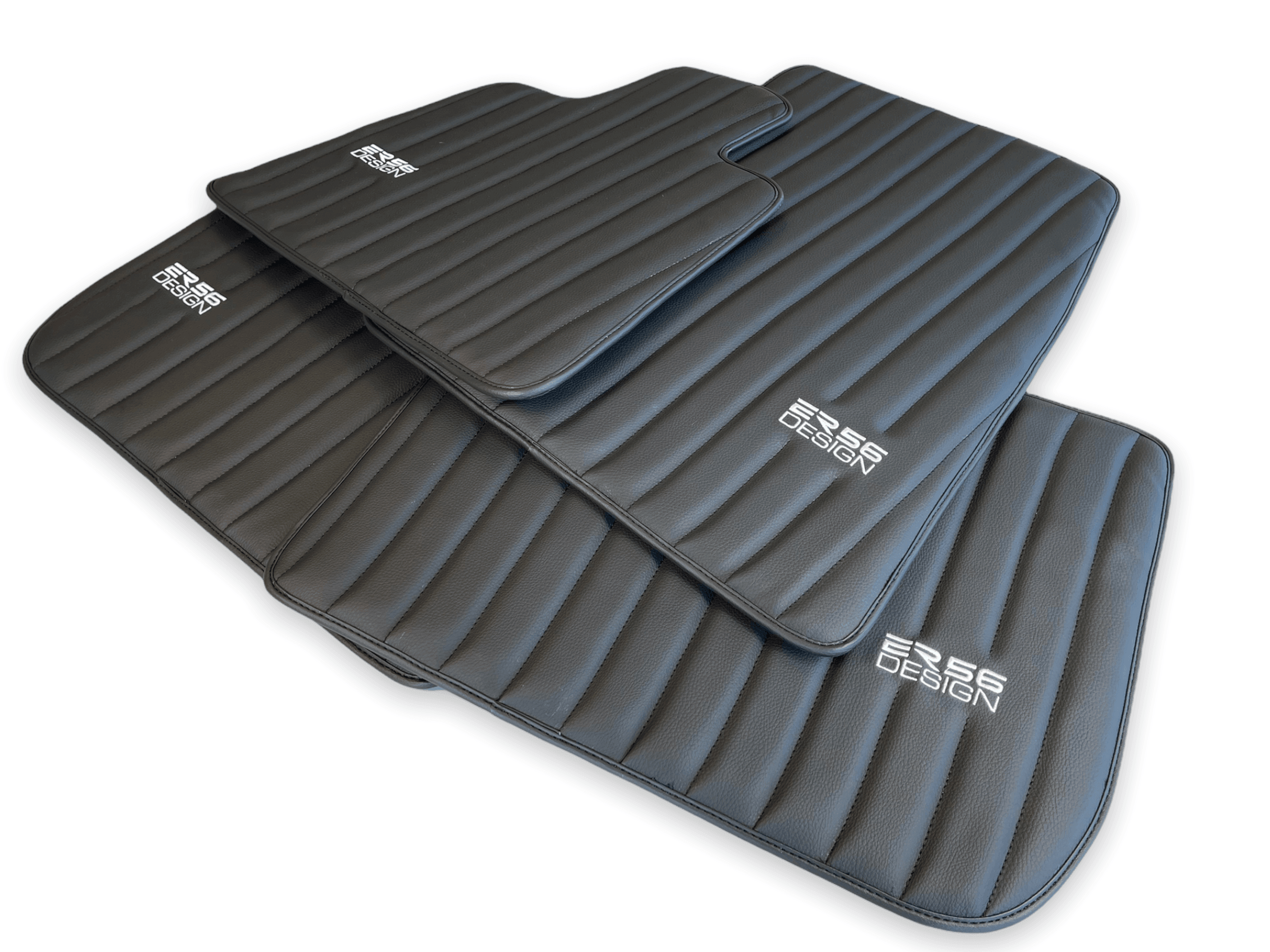 Leather Floor Mats For Rolls Royce Dawn RR6 2016-2023 ER56 Design Brand - AutoWin