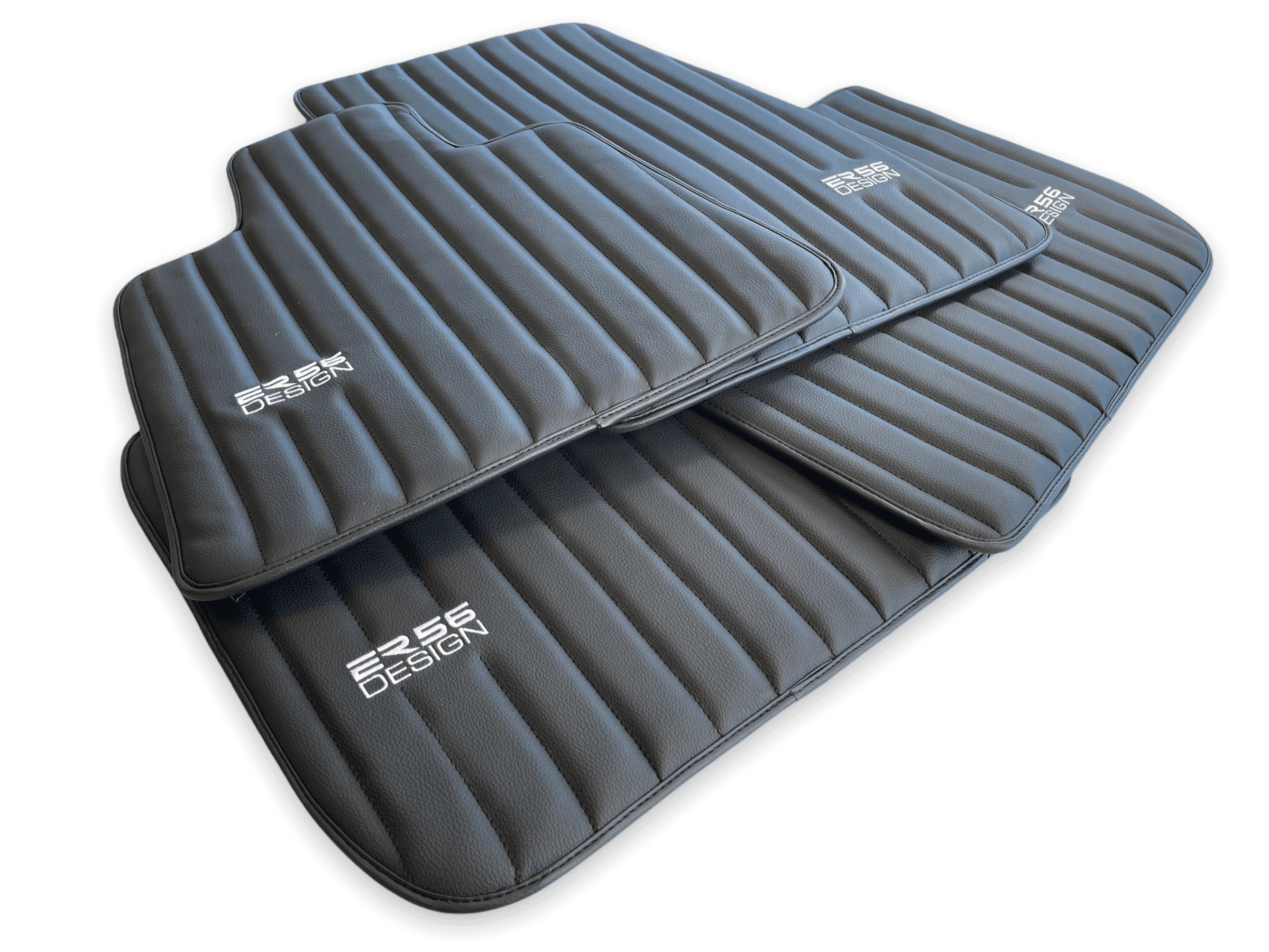 Leather Floor Mats For Rolls Royce Ghost Series II (2021-2024) ER56 Design Brand - AutoWin