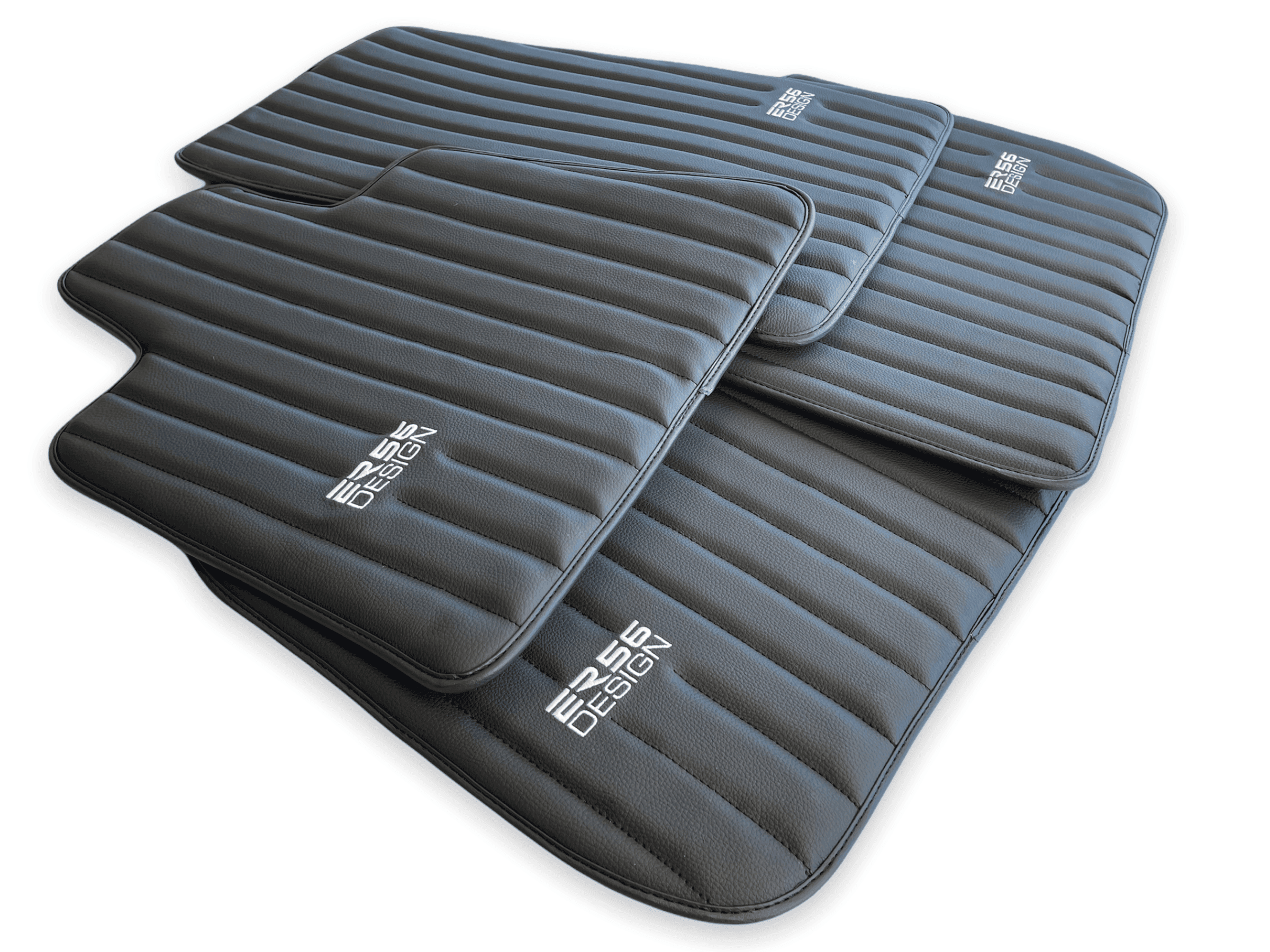 Leather Floor Mats For Rolls Royce Ghost Series II (2021-2024) ER56 Design Brand - AutoWin